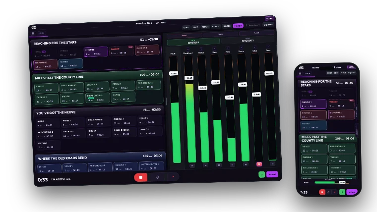 A1R ULTRA on desktop and phone